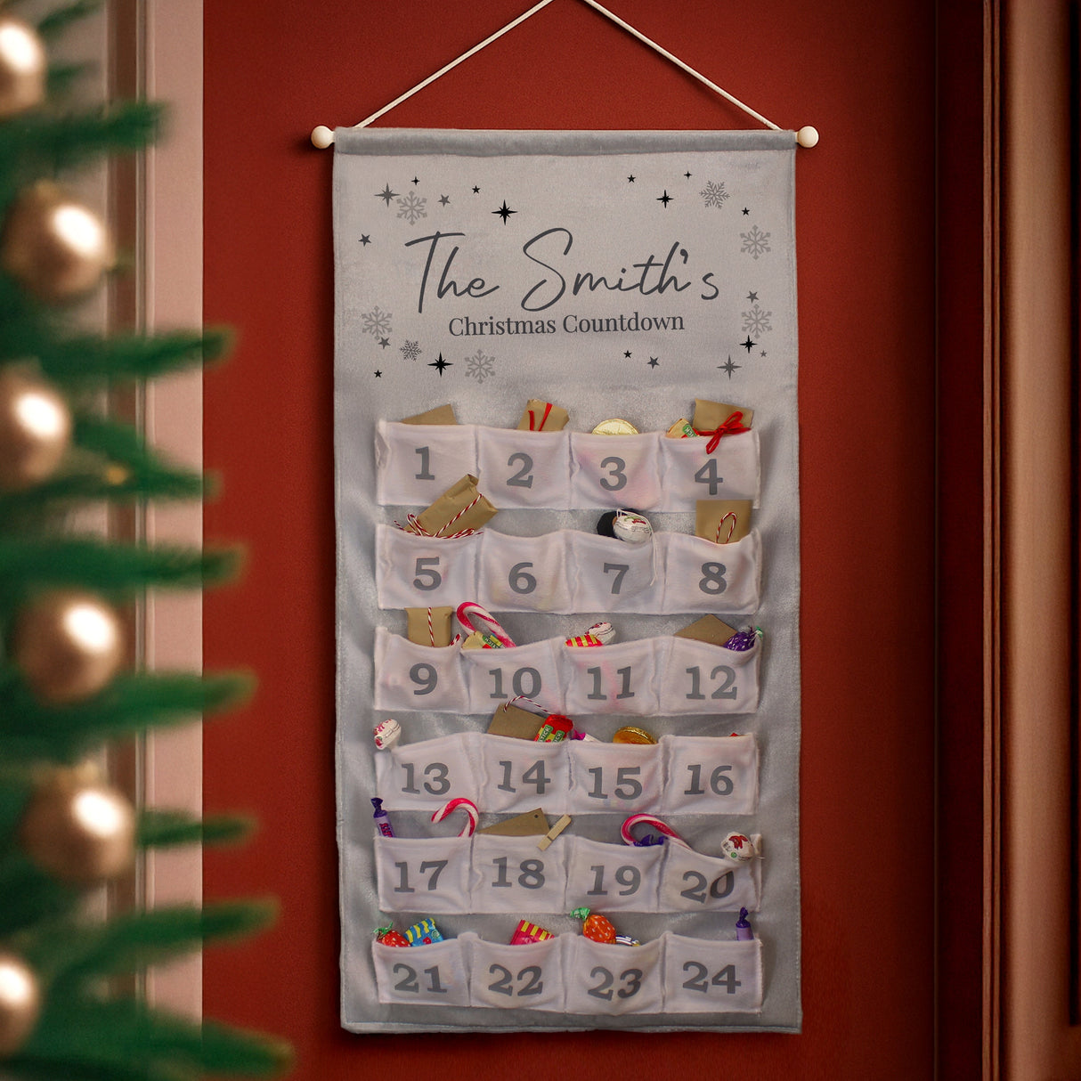 Personalised Family Advent Calendar - Shop Advent Calendars At Gift Moments - 1