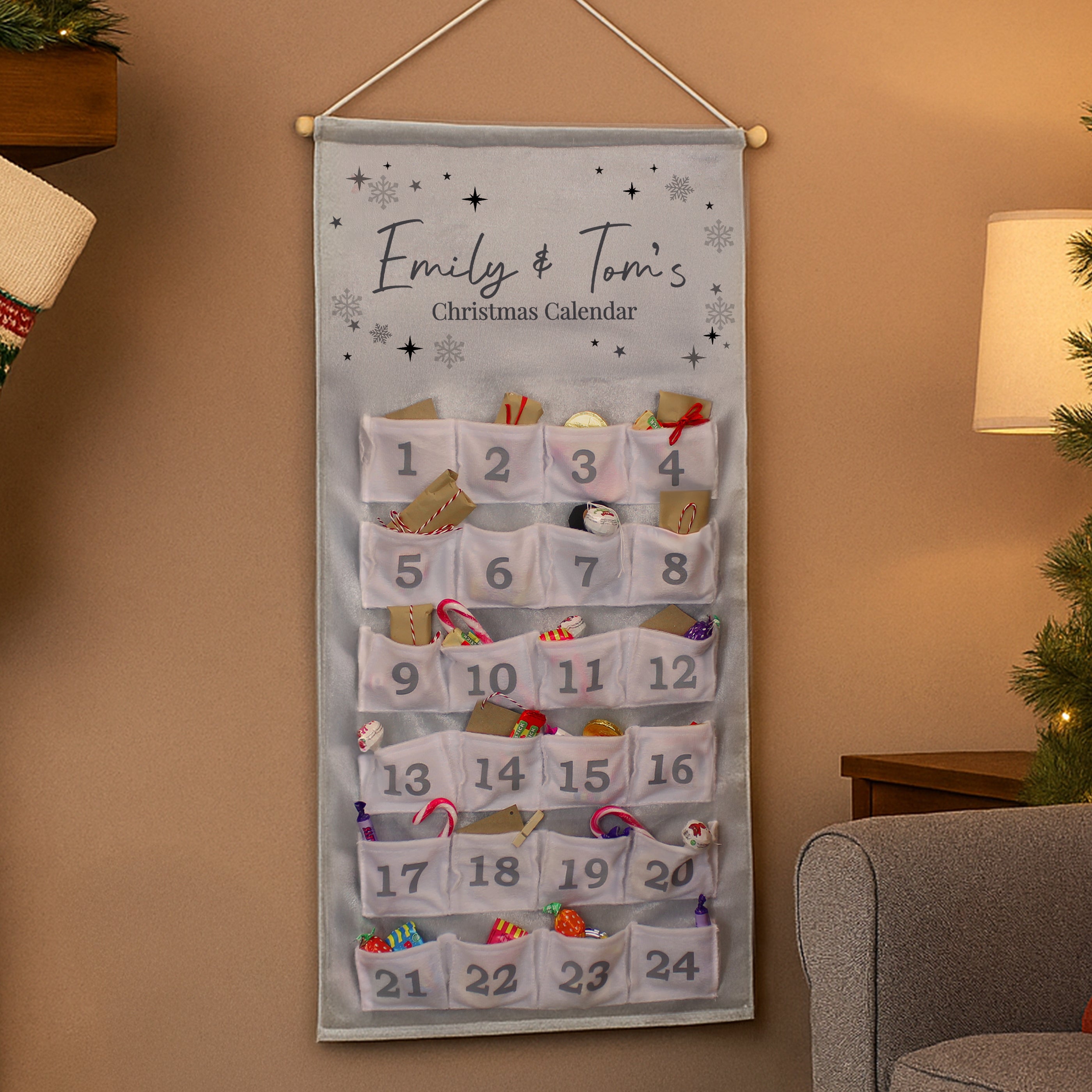 Personalised Family Advent Calendar - Shop Advent Calendars At Gift Moments - 4
