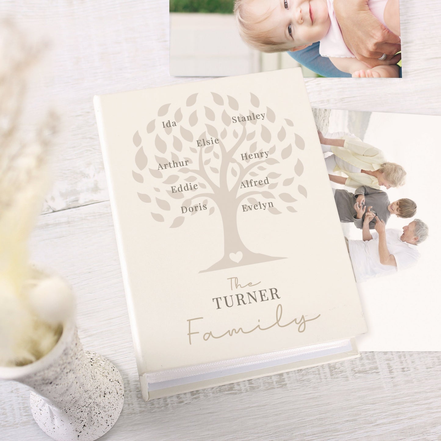 Personalised Family Tree 6x4 Photo Album with Sleeves: 3 - Photo Albums By Gift Moments