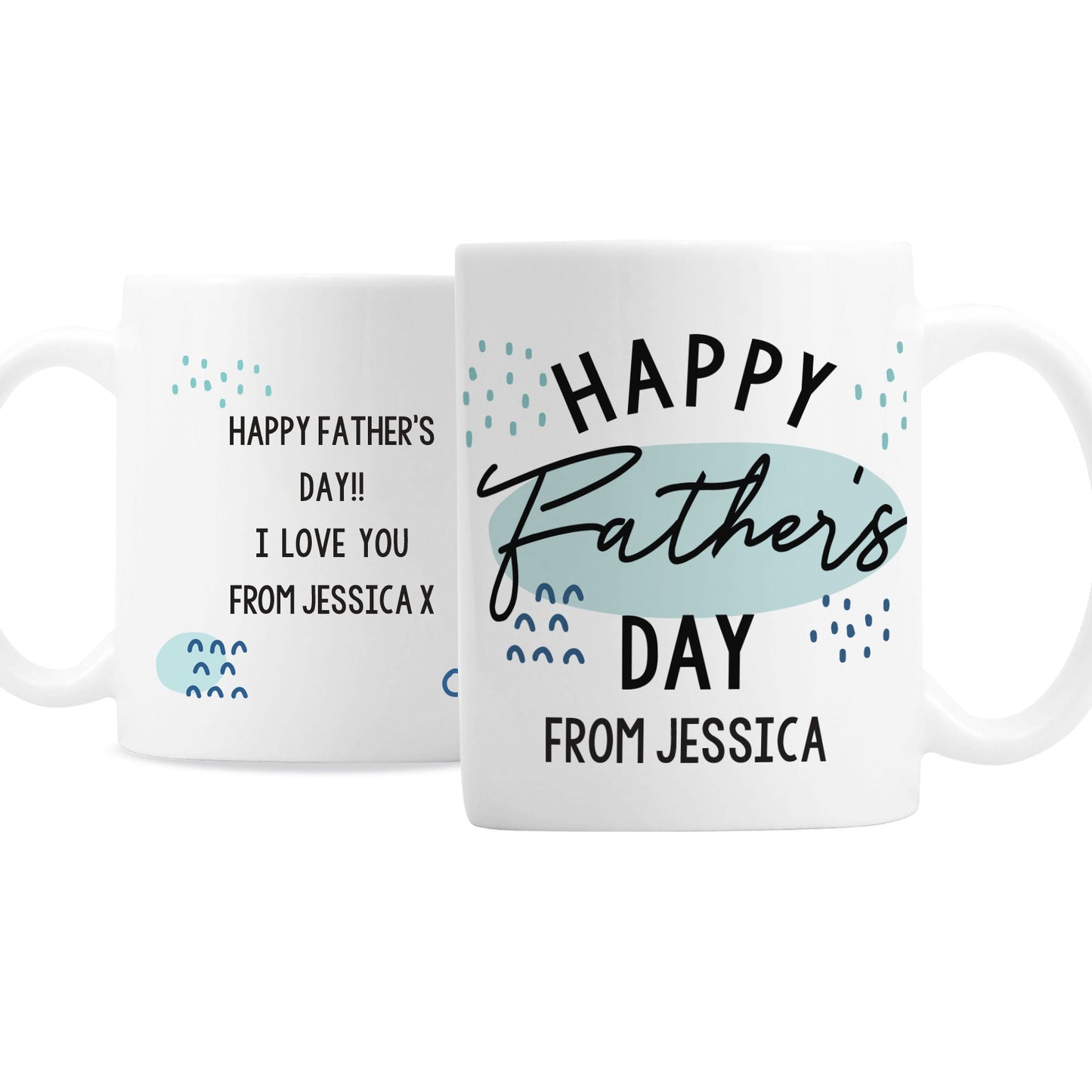 Personalised Father’s Day Mug: 2 - Mugs By Gift Moments