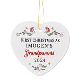 Personalised First Christmas As... Tree Decoration: 4 - Christmas Decorations By Gift Moments