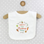 Personalised ’First Christmas Dinner’ Bib - Shop Baby Clothing At Gift Moments - 2