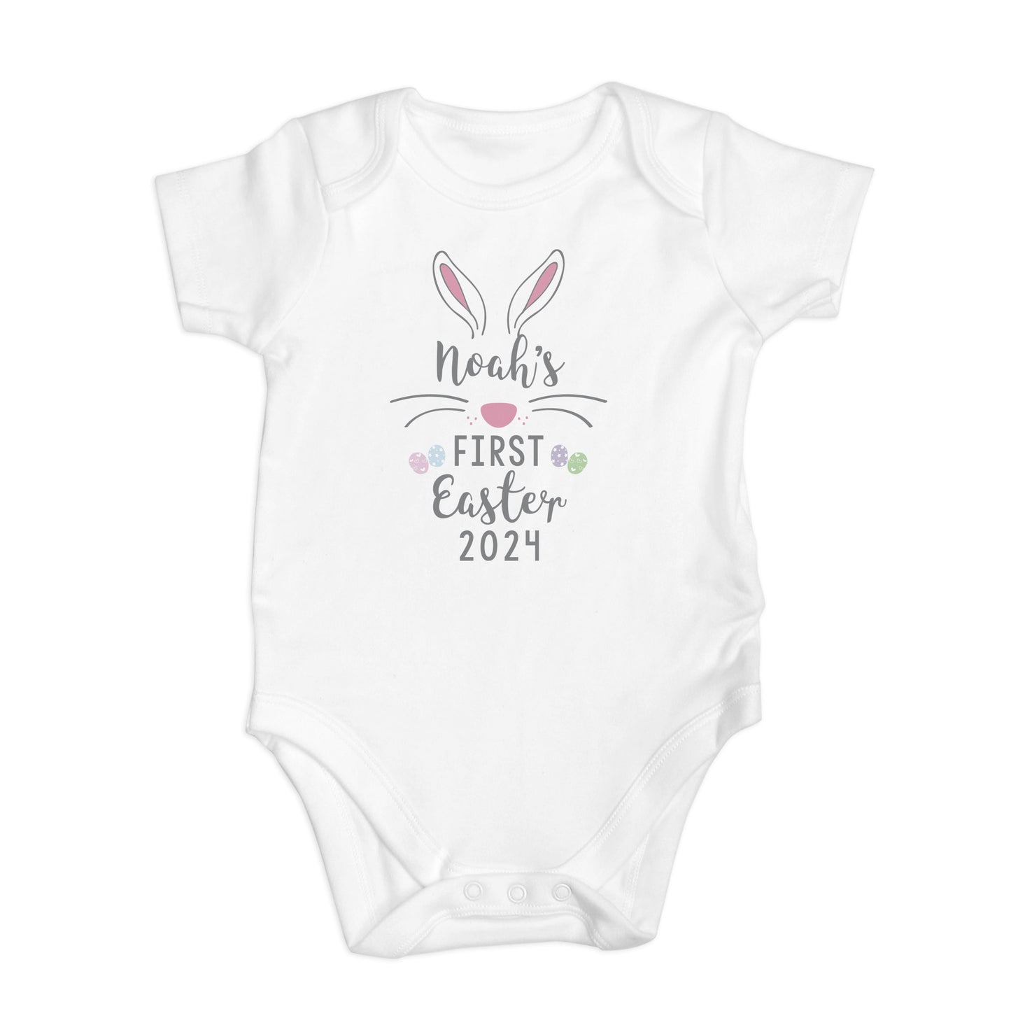 Personalised My First Easter Baby Vest: 5 - Baby Clothing By Gift Moments