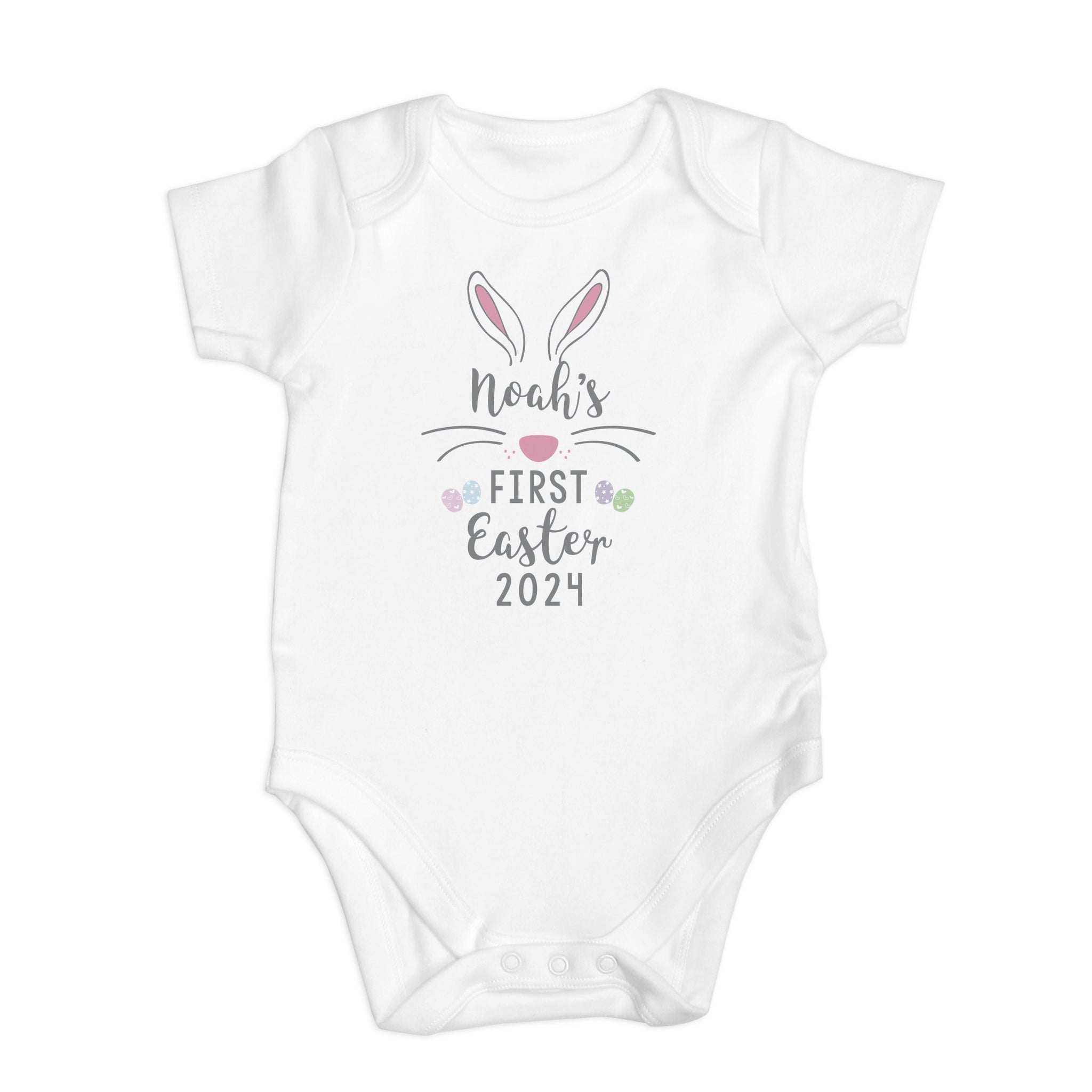 Personalised My First Easter Baby Vest: 5 - Baby Clothing By Gift Moments