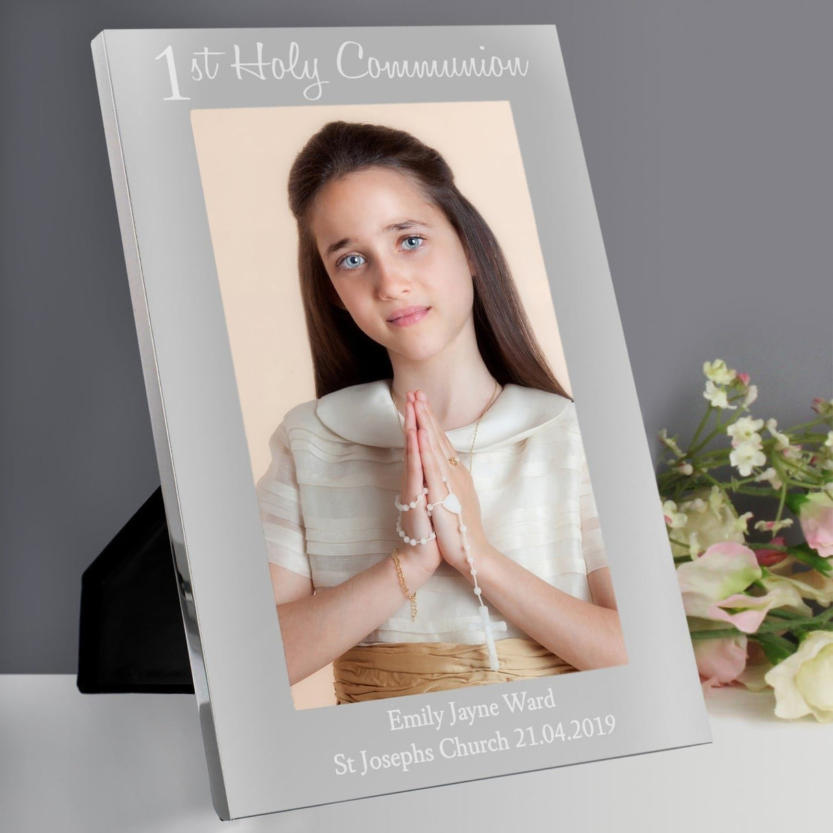 Personalised First Holy Communion 5x7 Photo Frame: 1 - Photo Frames By Gift Moments
