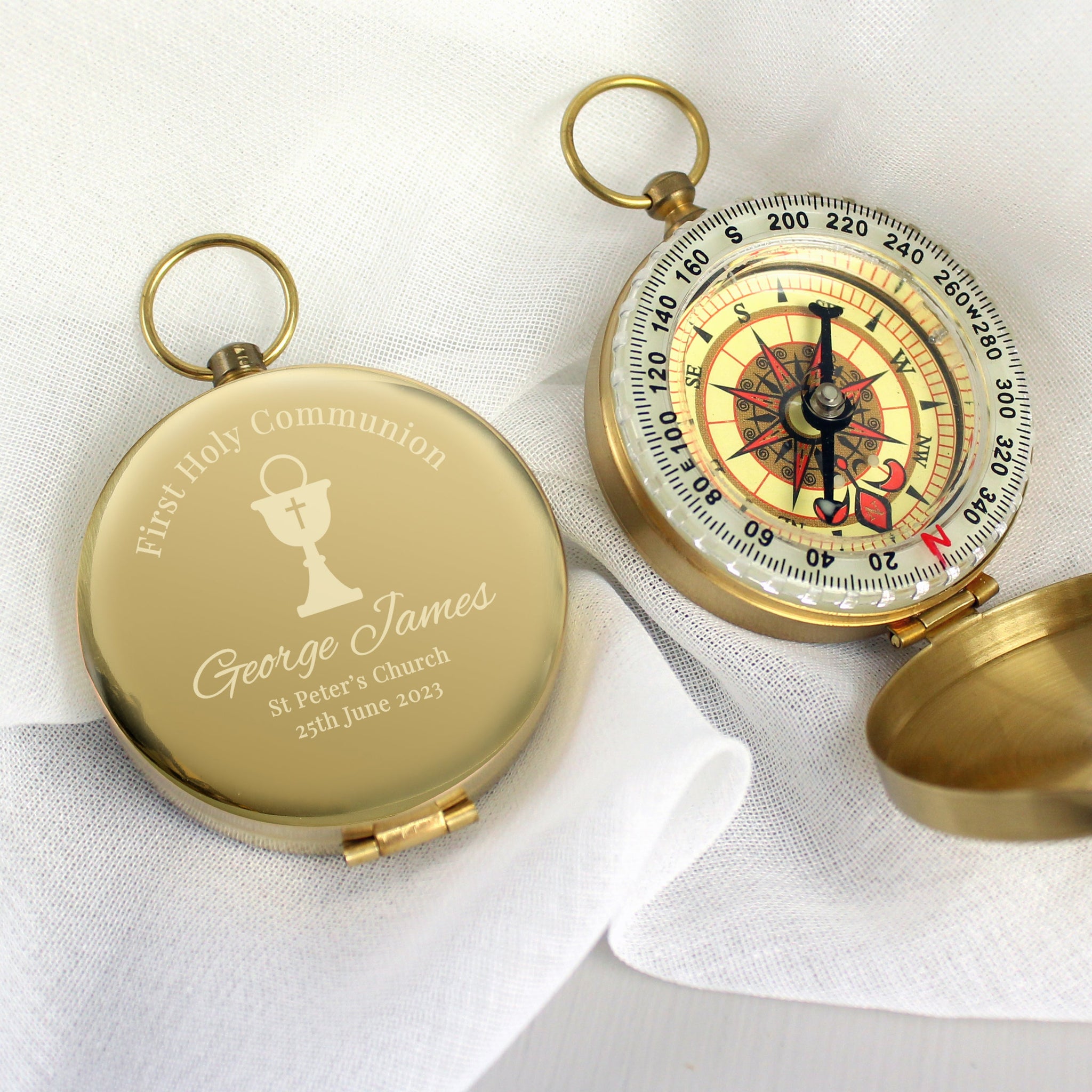 Personalised First Holy Communion Compass: 1 - Compasses By Gift Moments