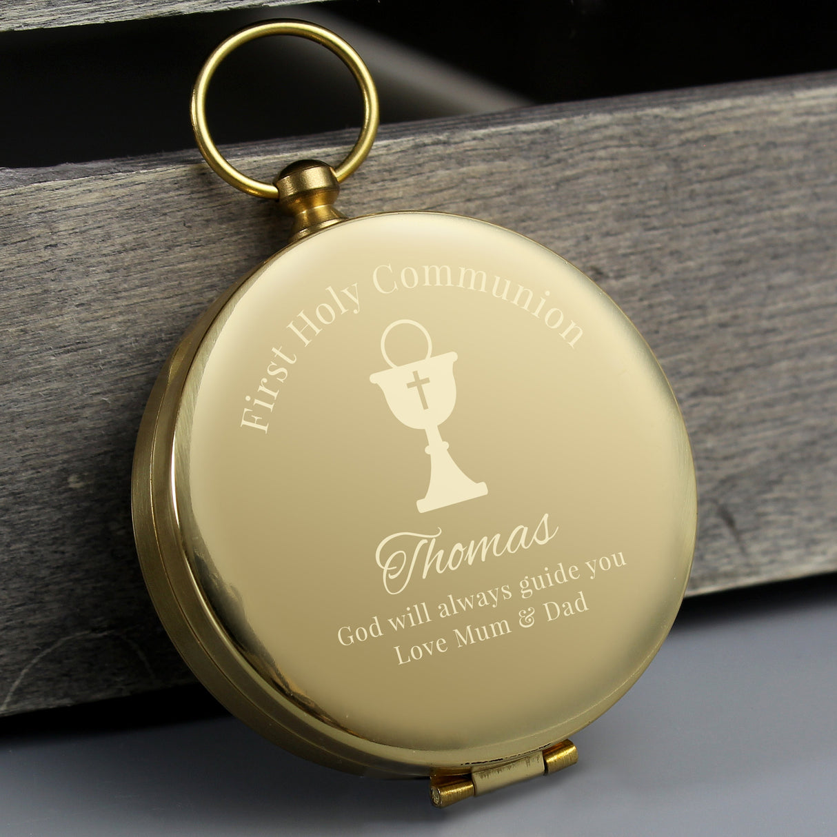 Personalised First Holy Communion Compass: 2 - Compasses By Gift Moments