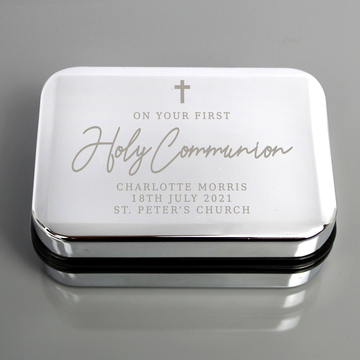 Personalised First Holy Communion Necklace Box: 3 - Necklaces By Gift Moments