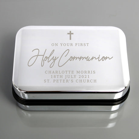 Personalised First Holy Communion Necklace Box: 3 - Necklaces By Gift Moments