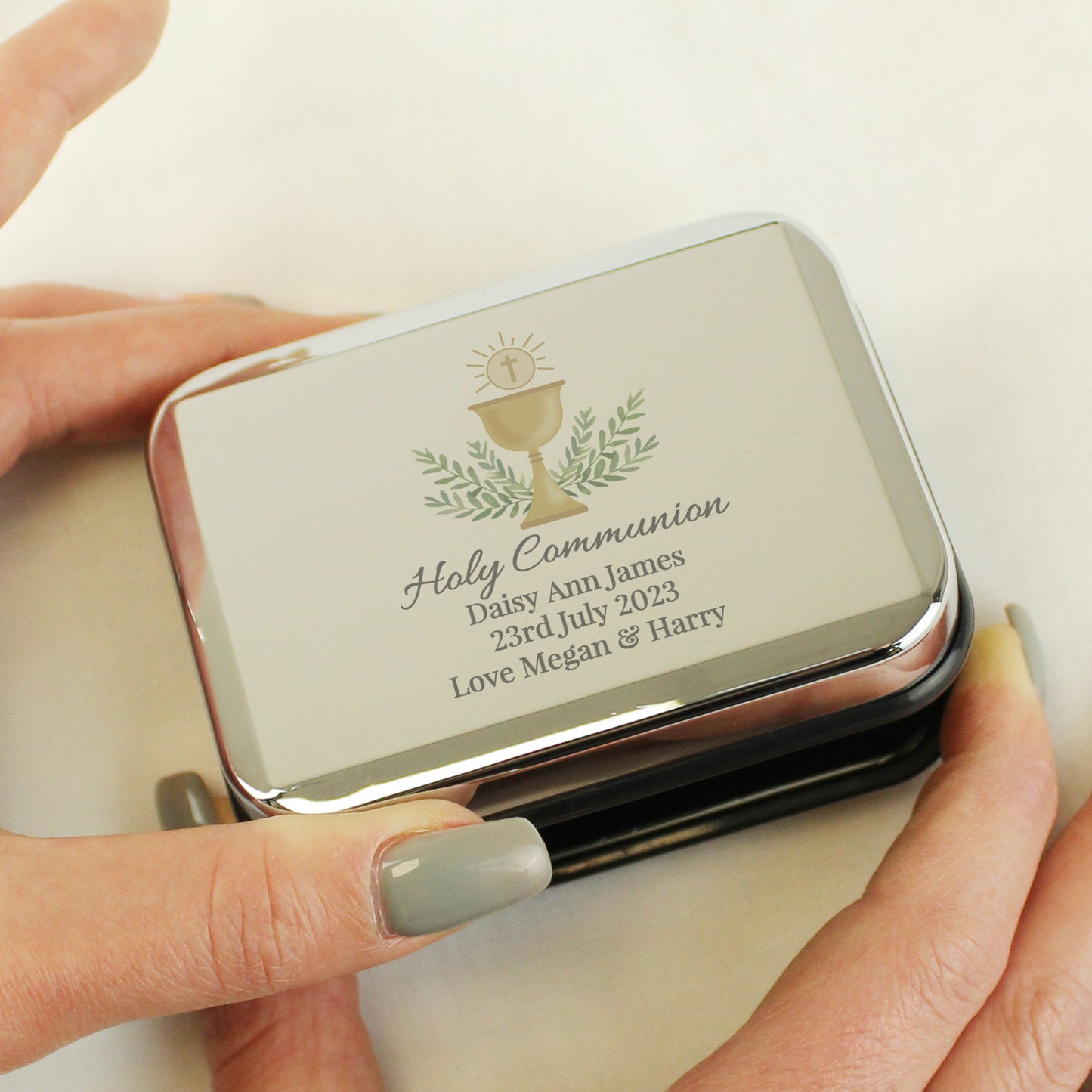 Personalised First Holy Communion Necklace Gift Box: 1 - Necklaces By Gift Moments