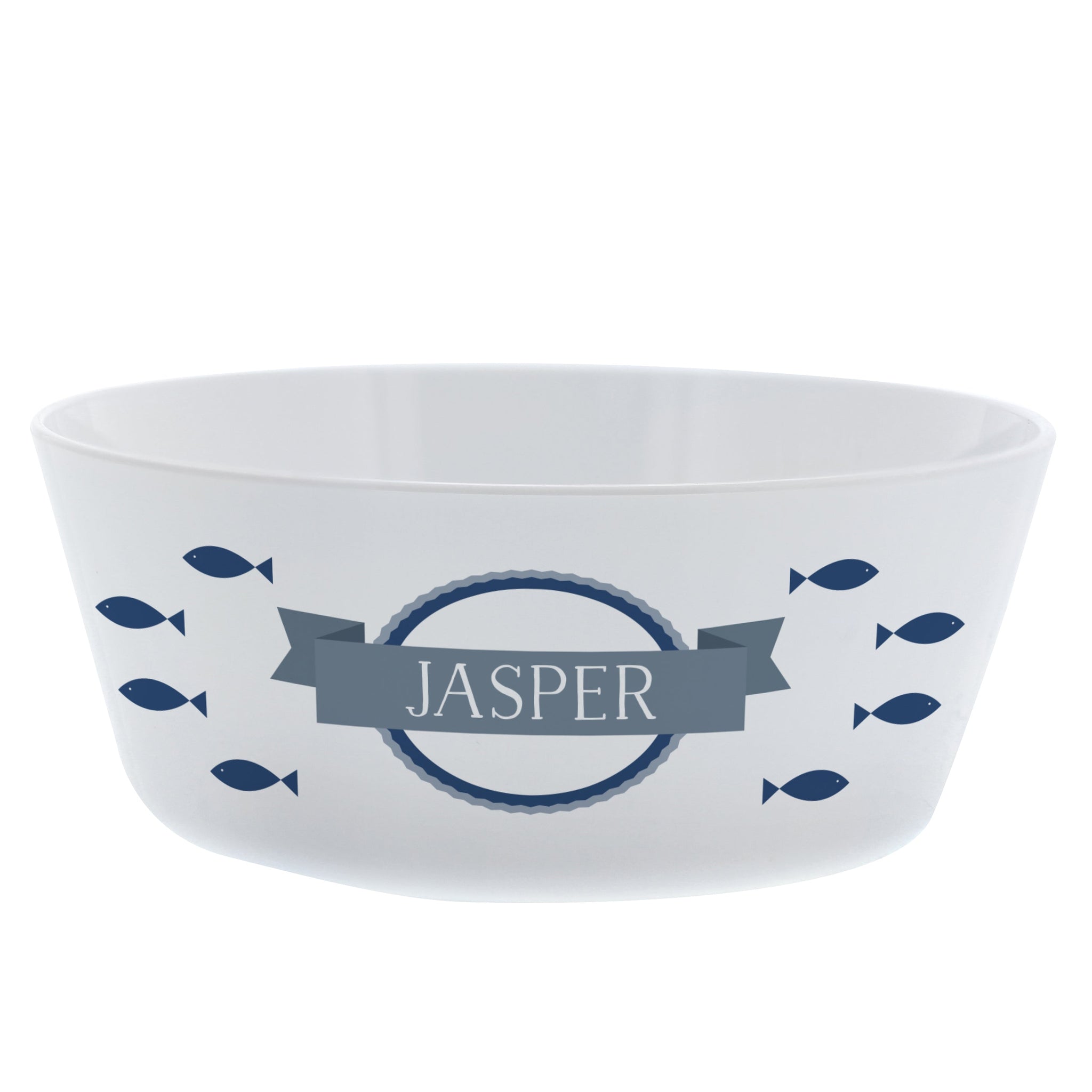 Personalised Fish Plastic Cat Bowl: 4 - Pet Products By Gift Moments