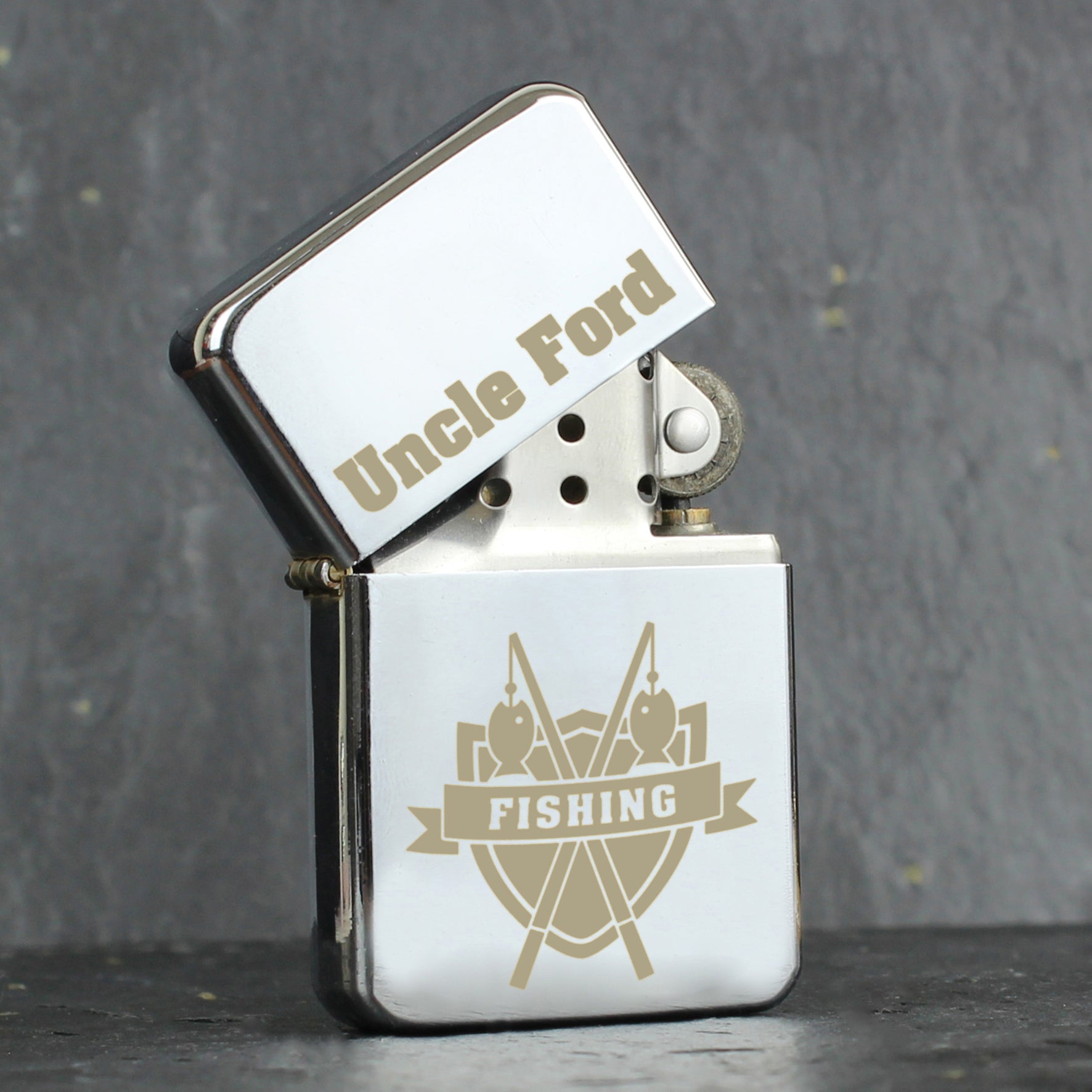 Personalised Fishing Lighter: 1 - Smoking Accessories By Gift Moments