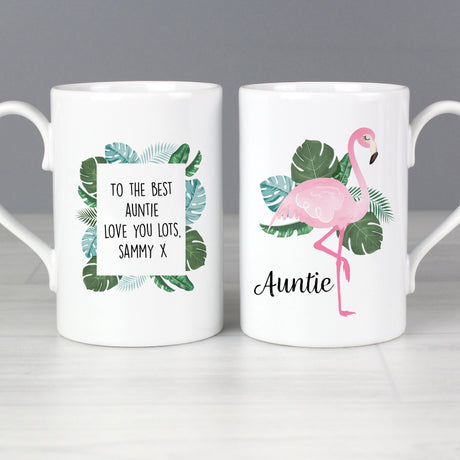 Personalised Flamingo Mug: 5 - Mugs By Gift Moments