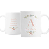 Personalised Floral Bouquet Mug: 3 - Mugs By Gift Moments