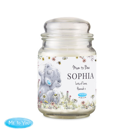 Personalised Me to You Floral Large Scented Jar Candle: 4 - Candles