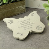 Personalised Floral Memorial Resin Butterfly: 9 - Memorials By Gift Moments