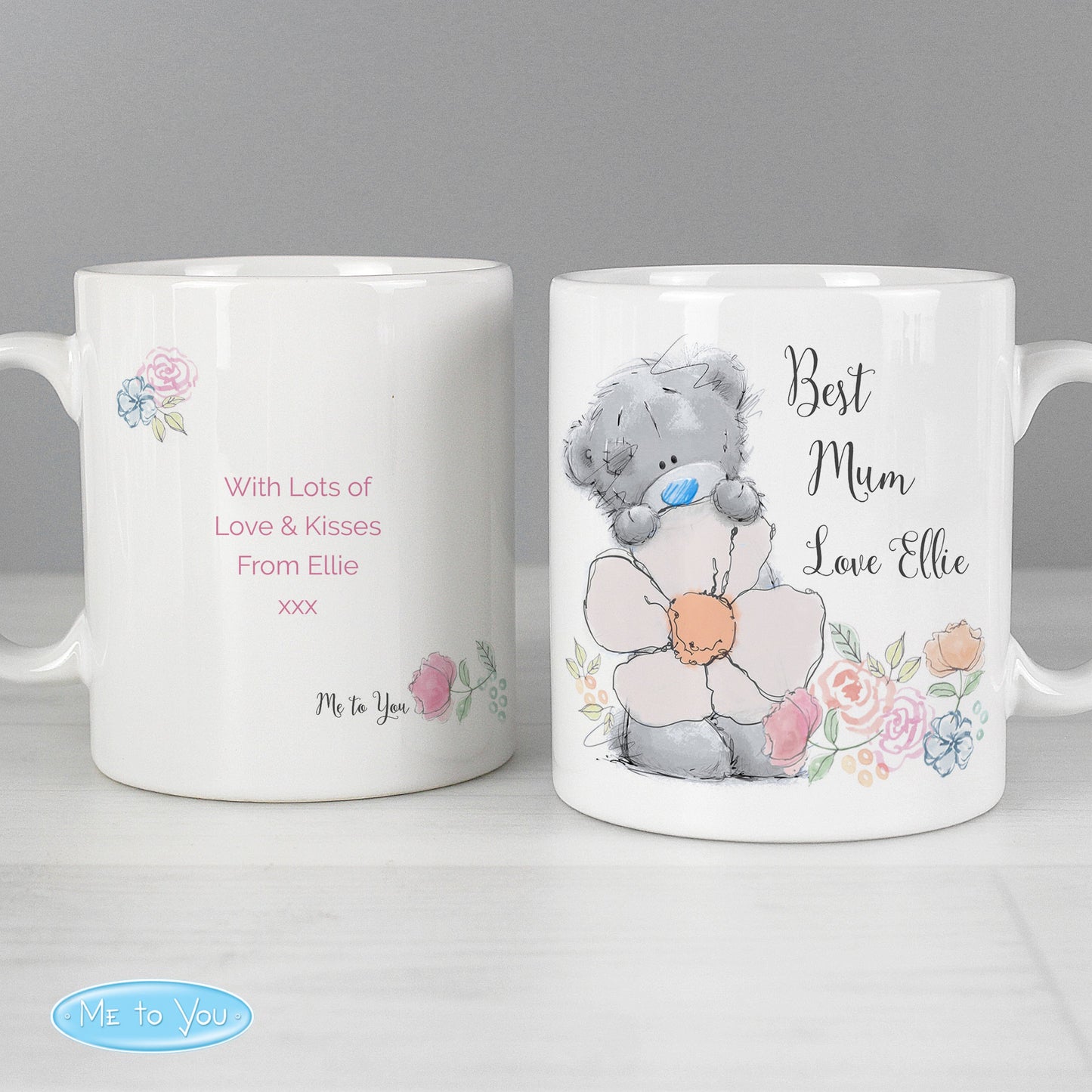 Personalised Me to You Floral Mug: 5 - Mugs