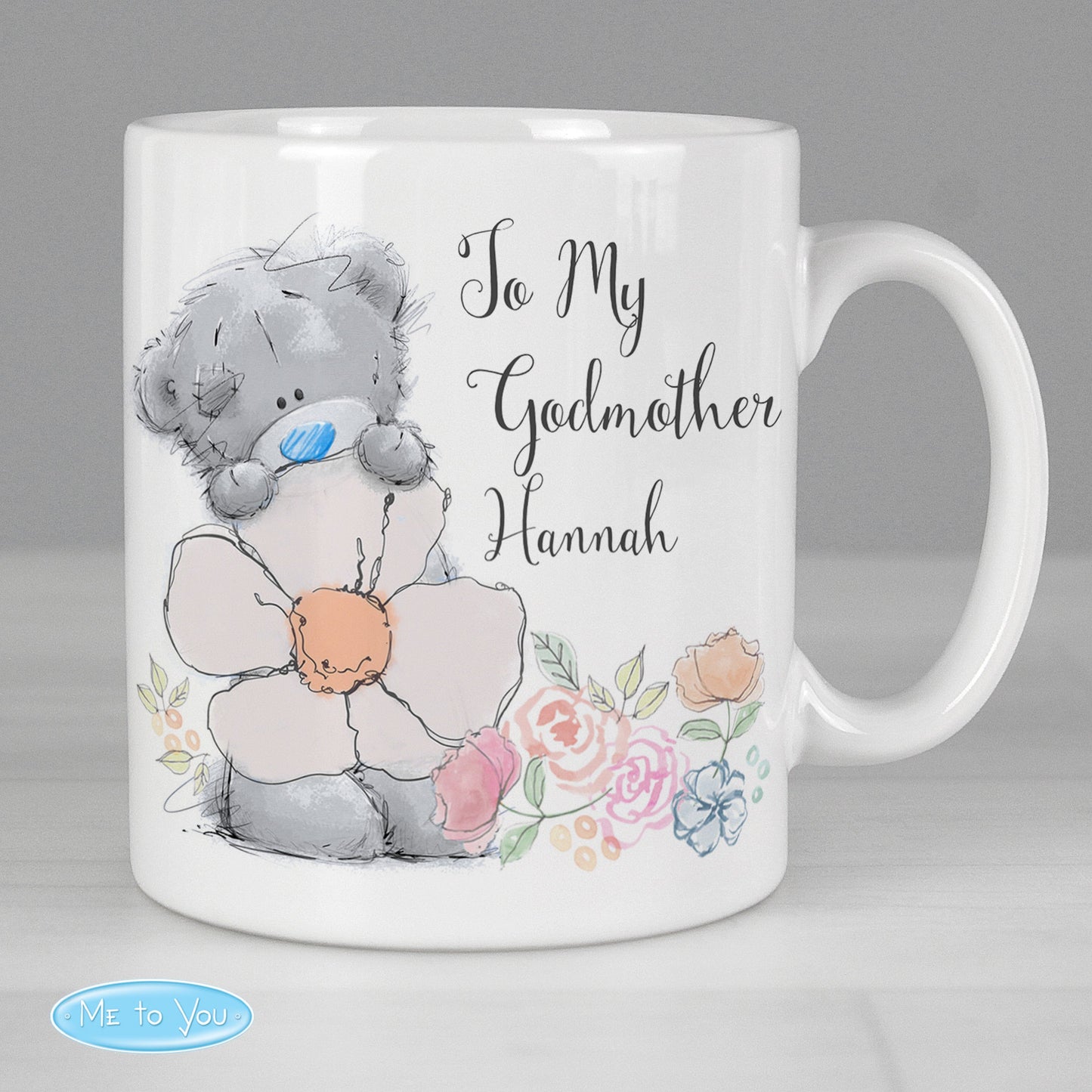 Personalised Me to You Floral Mug: 3 - Mugs