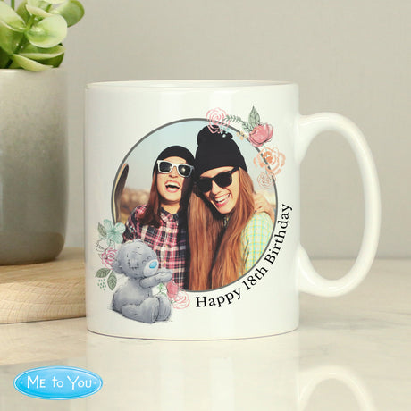 Personalised Me To You Floral Photo Upload Mug: 9 - Mugs
