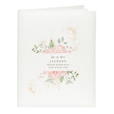 Personalised Floral Traditional Photo Album: 5 - Photo Albums By Gift Moments