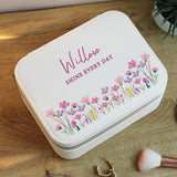 Personalised Floral Travel Jewellery Box: 1 - Jewellery Boxes By Gift Moments