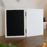 Personalised Floral Wooden Hinged 6x4 Photo Frame: 6 - Photo Frames By Gift Moments
