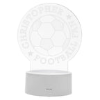 Personalised Football LED Colour Changing Desk Night Light - Shop LED Lighting At Gift Moments - 8
