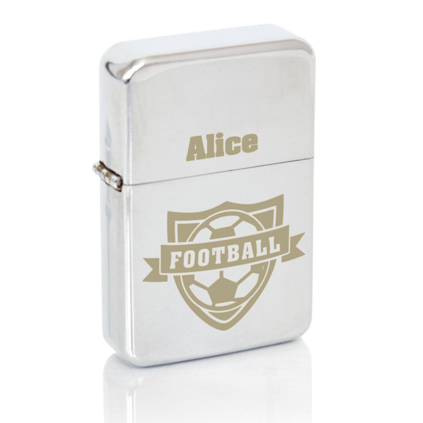 Personalised Football Lighter: 5 - Smoking Accessories By Gift Moments