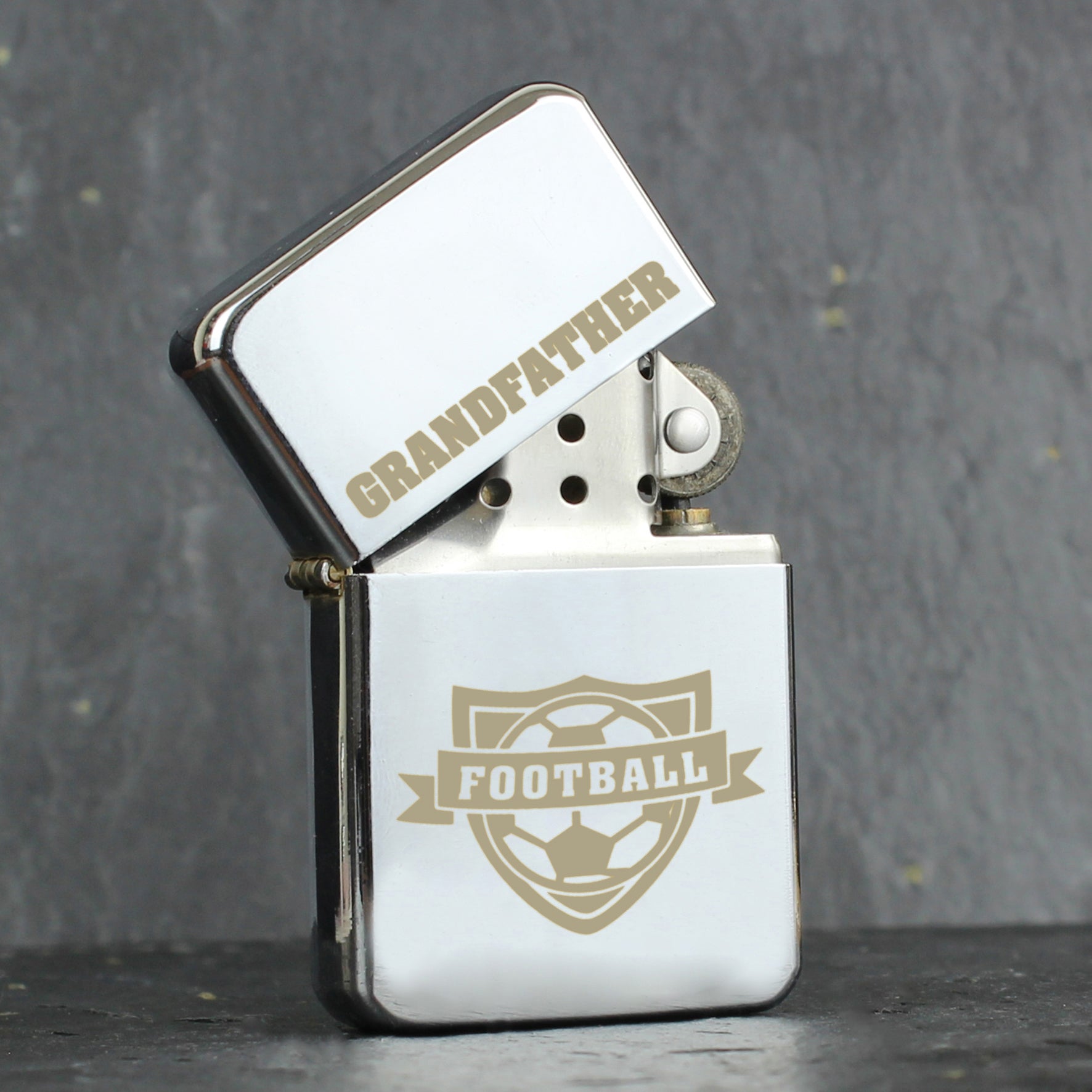 Personalised Football Lighter: 1 - Smoking Accessories By Gift Moments