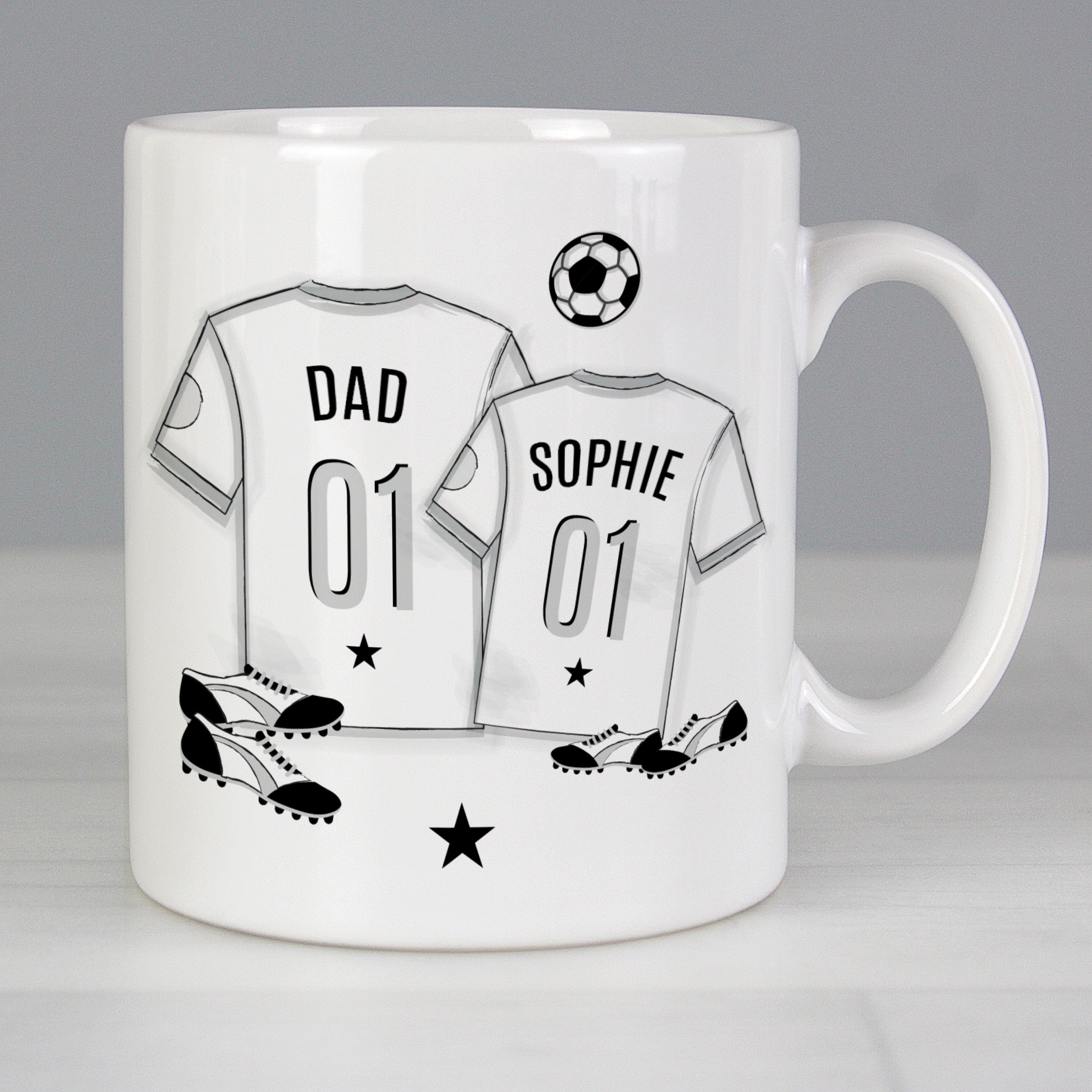 Personalised Football Mini Me Mug - Shop Mugs At Gift Moments - 4