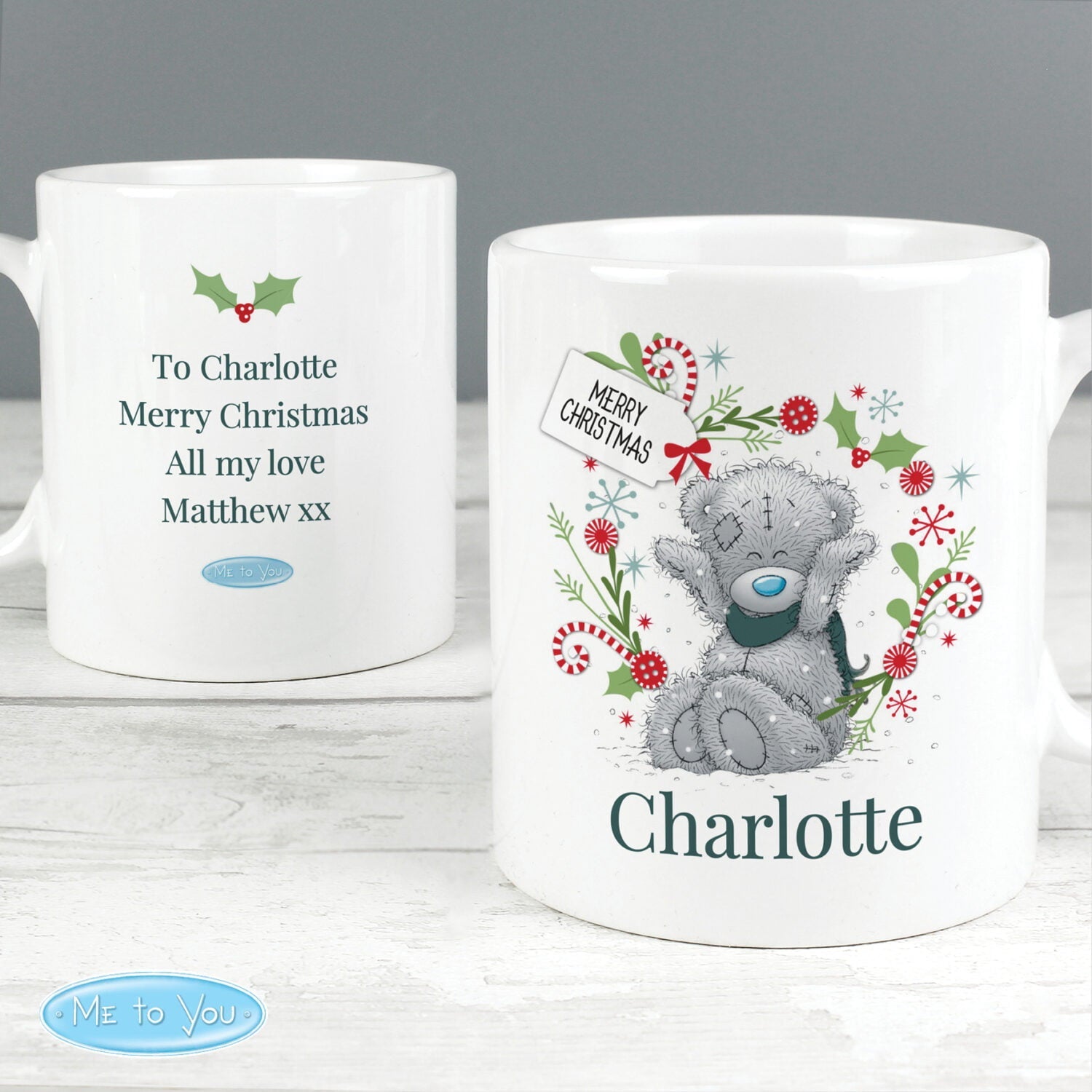 Personalised Me to You ’For Grandad Dad’ Christmas Mug - Shop Mugs At Gift Moments - 3