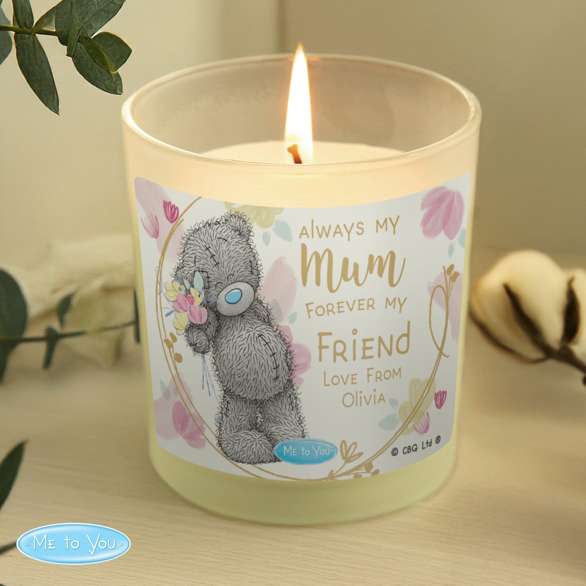 Personalised Me To You Forever My Friend Candle Jar: 3 - Candles