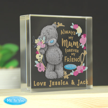 Personalised Me To You Forever My Friend Crystal Token: 3 - Crystal Tokens