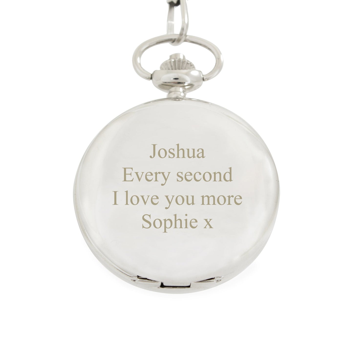 Personalised Formal Pocket Fob Watch: 4 - Watches By Gift Moments