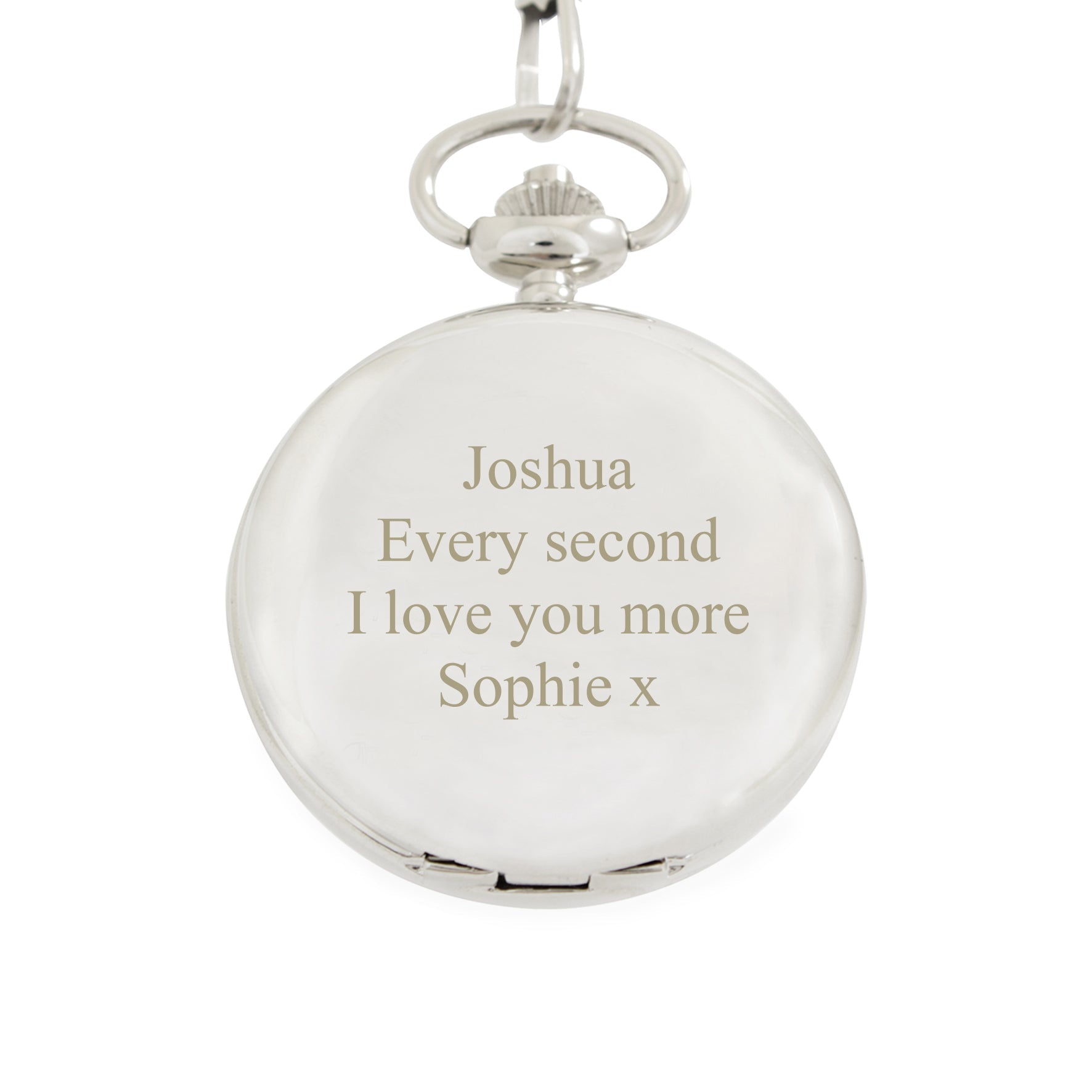 Personalised Formal Pocket Fob Watch: 4 - Watches By Gift Moments