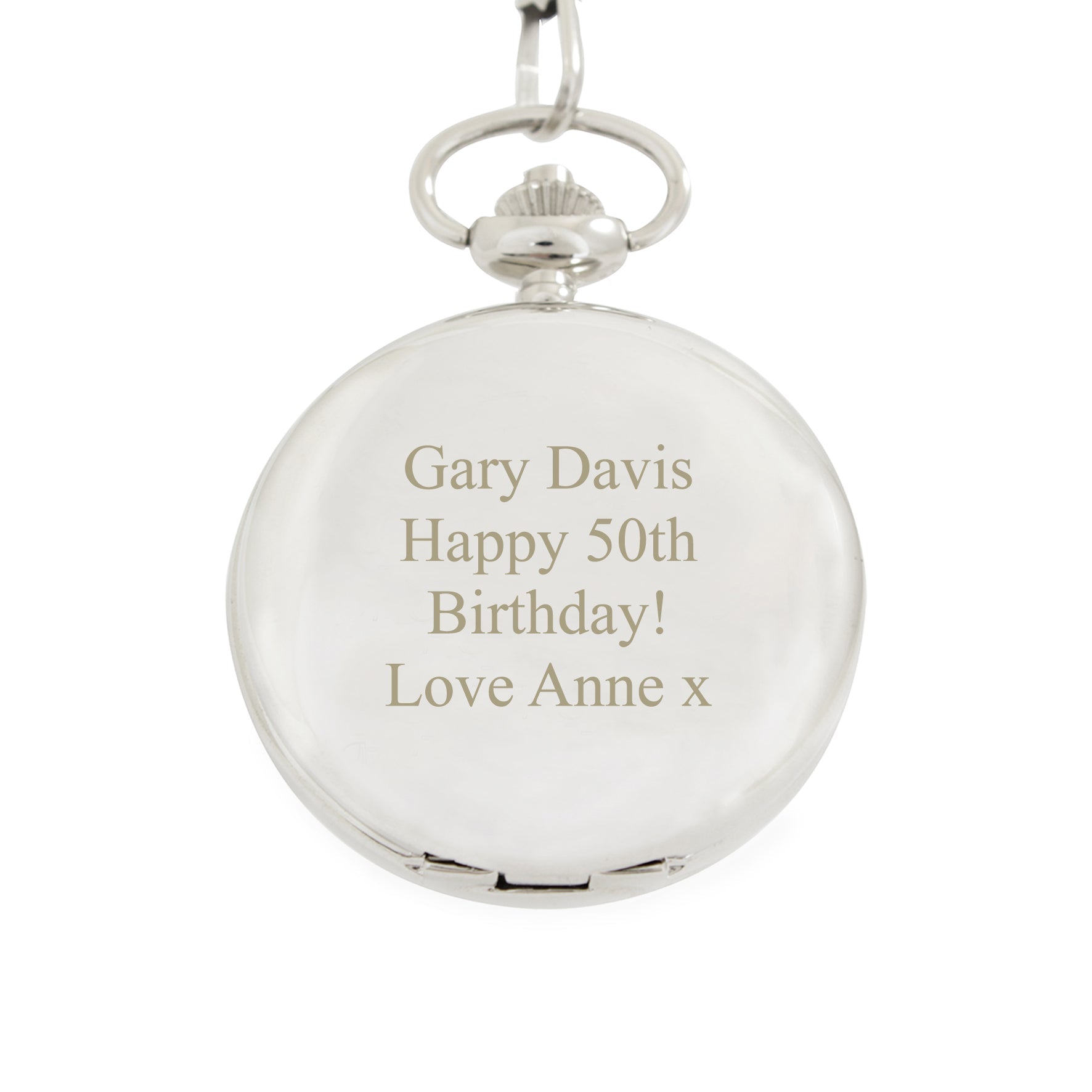 Personalised Formal Pocket Fob Watch - Shop Watches At Gift Moments - 5