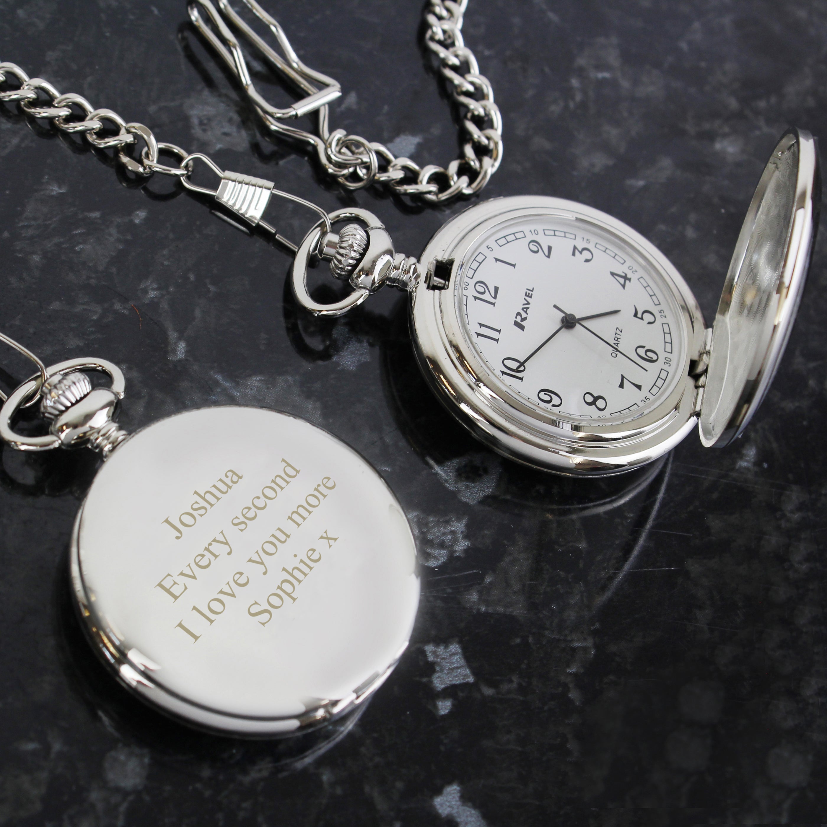 Personalised Formal Pocket Fob Watch - Shop Watches At Gift Moments - 1
