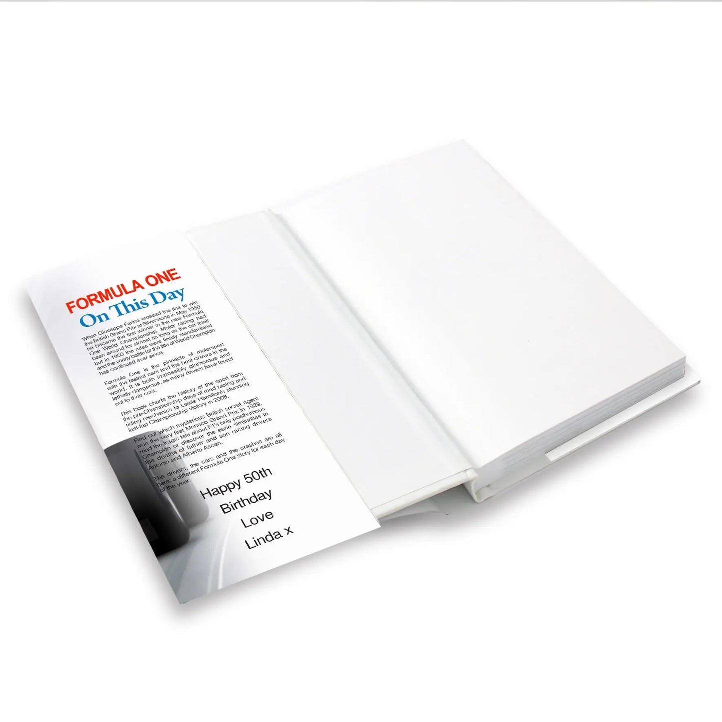 Personalised Formula 1 On This Day Book: 3 - Books By Gift Moments