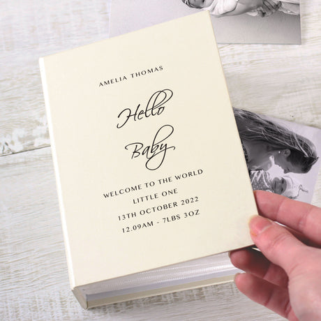 Personalised Free Text 6x4 Photo Album with Sleeves: 4 Photo Albums By Gift Moments