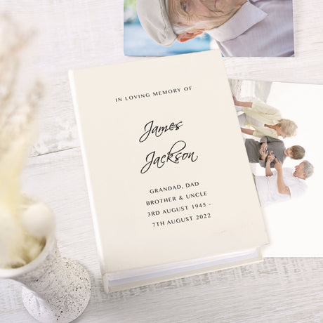 Personalised Free Text 6x4 Photo Album with Sleeves: 2 Photo Albums By Gift Moments
