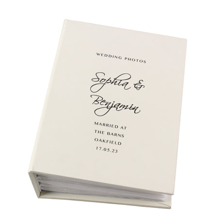 Personalised Free Text 6x4 Photo Album with Sleeves: 6 Photo Albums By Gift Moments