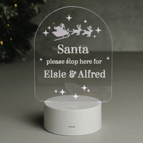 Personalised Free Text Christmas LED Light: 3 - LED Lighting By Gift Moments