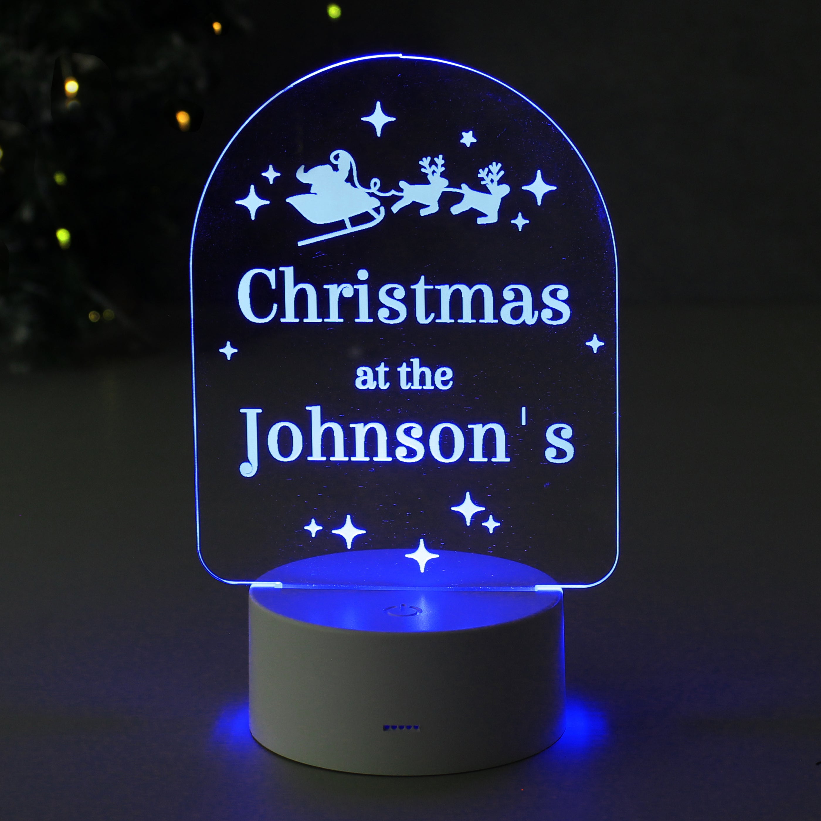 Personalised Free Text Christmas LED Light - Shop LED Lighting At Gift Moments - 5