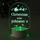 Personalised Free Text Christmas LED Light: 4 - LED Lighting By Gift Moments