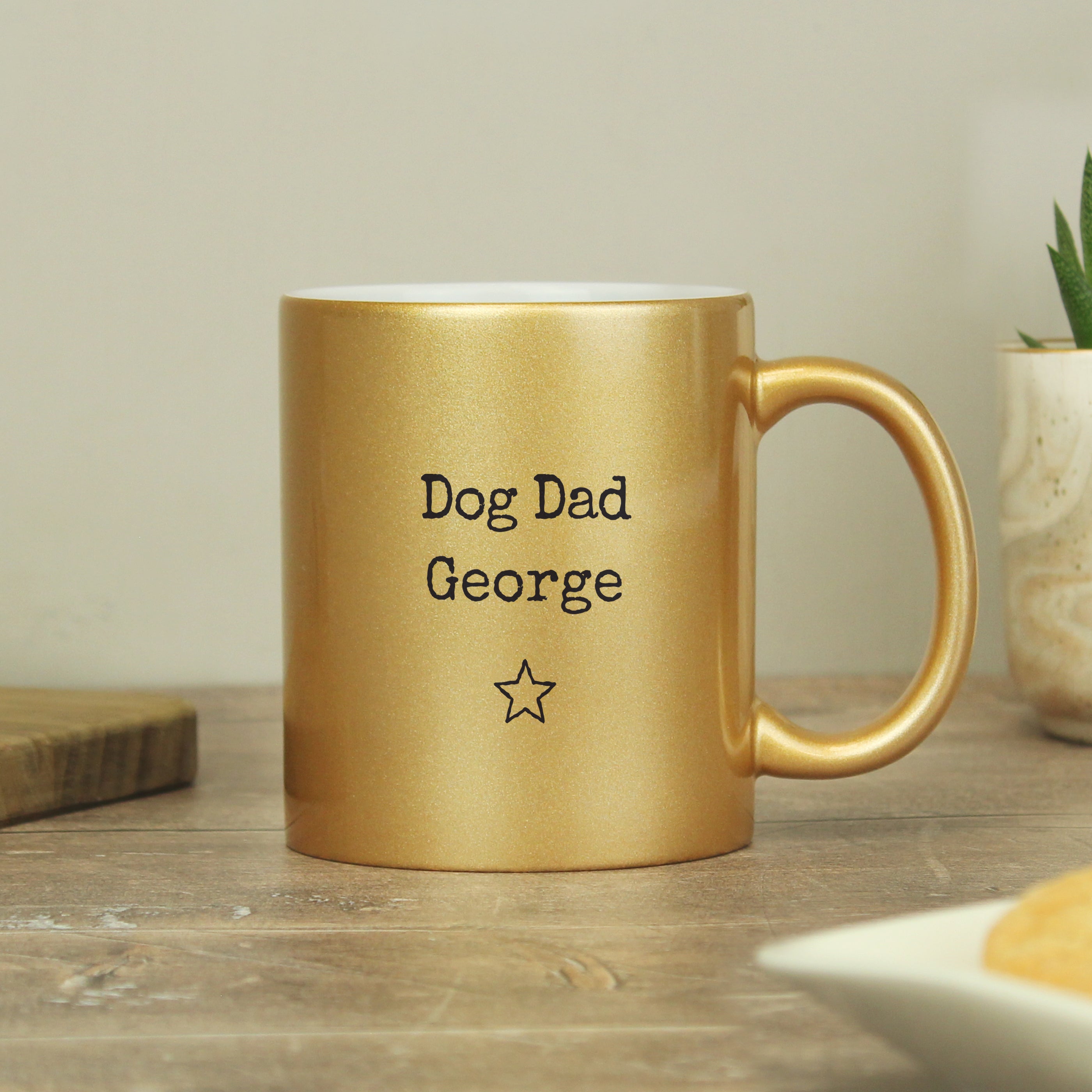 Personalised Free Text Gold Mug - Shop Mugs At Gift Moments - 3