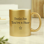Personalised Free Text Gold Mug - Shop Mugs At Gift Moments - 8