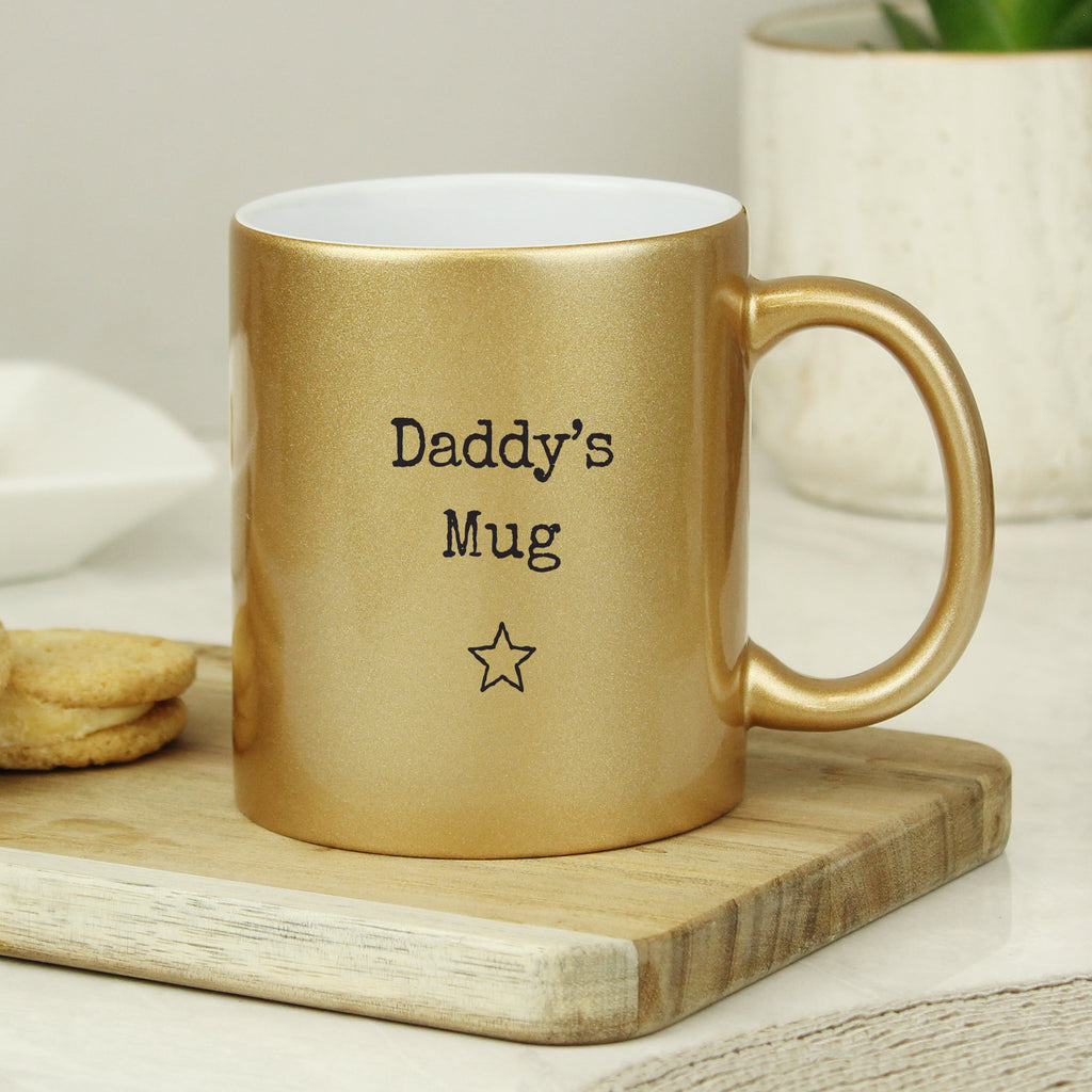 Personalised Free Text Gold Mug - Shop Mugs At Gift Moments - 4