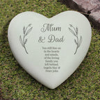 Personalised Free Text Heart Memorial - Shop Memorials At Gift Moments - 4