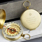Personalised Free Text Keepsake Compass - Shop Compasses At Gift Moments - 1