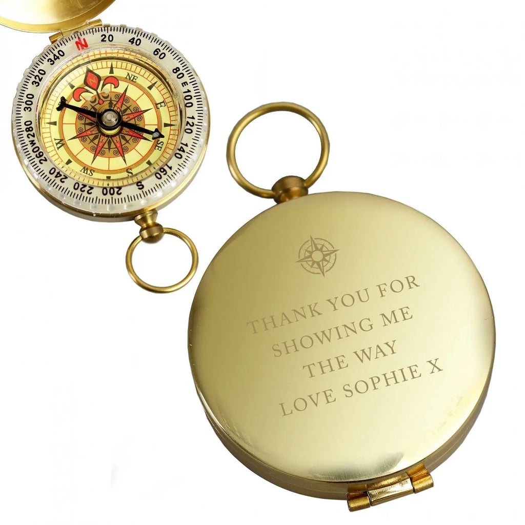 Personalised Free Text Keepsake Compass - Shop Compasses At Gift Moments - 5